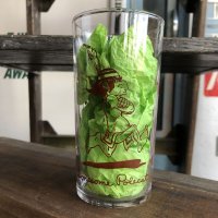 Vintage 1949 Al Capp's Lil' Abner Lonesome Polecat Comic Strip Glass (B645)