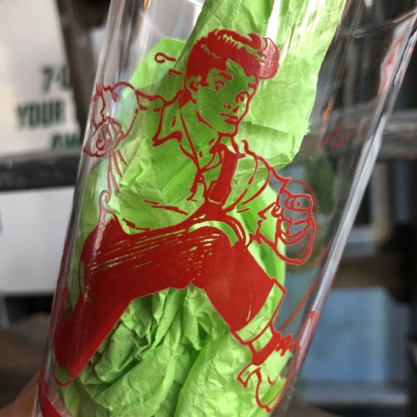 画像4: Vintage 1949 Al Capp's Lil' Abner Comic Strip Glass (B644)