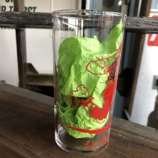画像3: Vintage 1949 Al Capp's Lil' Abner Comic Strip Glass (B644)