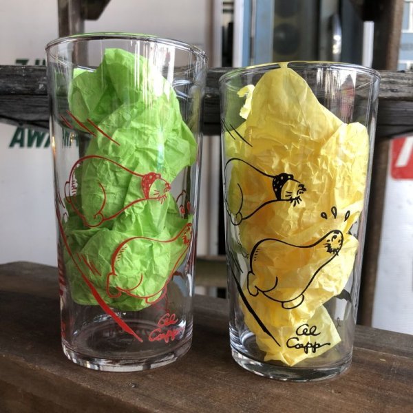 画像7: Vintage 1949 Al Capp's Lil' Abner Comic Strip Glass (B644)