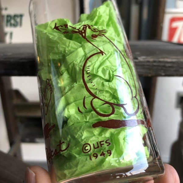 画像6: Vintage 1949 Al Capp's Lil' Abner Lonesome Polecat Comic Strip Glass (B645)