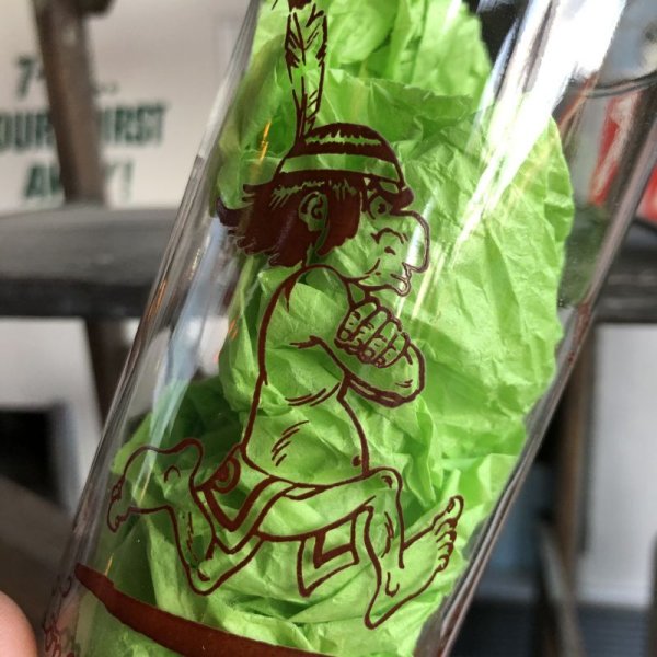 画像5: Vintage 1949 Al Capp's Lil' Abner Lonesome Polecat Comic Strip Glass (B645)