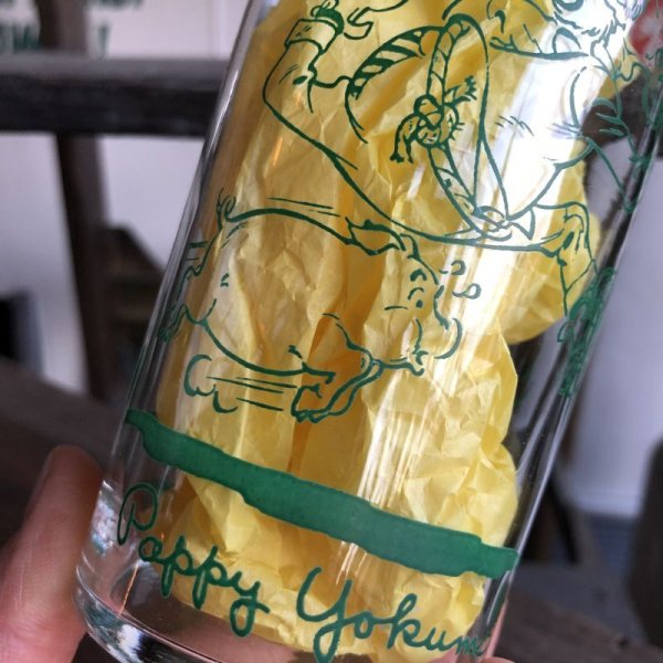 画像4: Vintage 1949 Al Capp's Lil' Abner Pappy Yokum Comic Strip Glass (B646)
