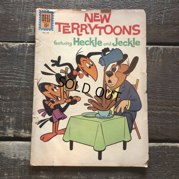 画像1: 60s Vintage DELL Heckle and Jeckle Comic (B657) 