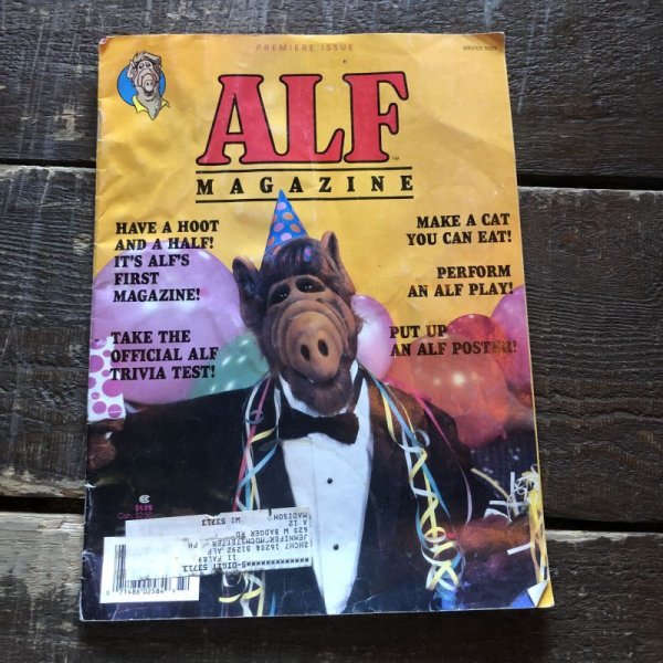画像1: Vintage ALF Magazine WINTER 1989 (B660) 
