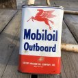 画像1: Vintage Mobiloil Outboard Can (B670)  (1)