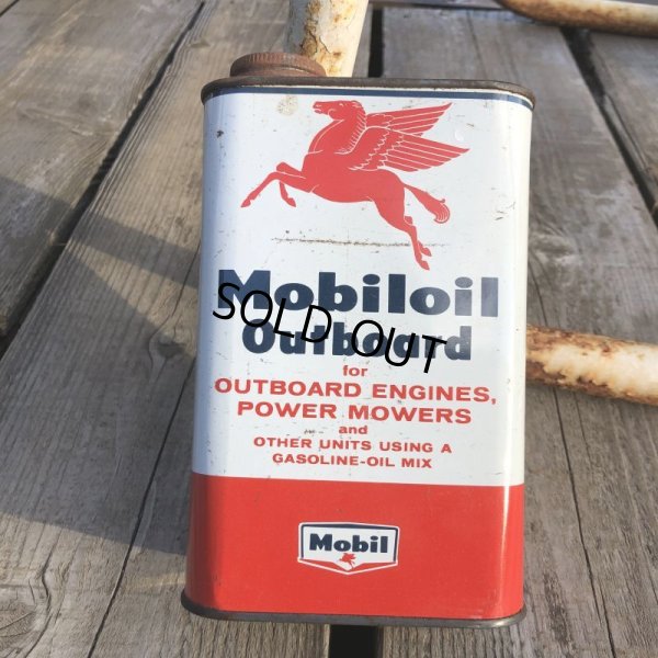 画像1: Vintage Mobiloil Outboard Can (B671) 