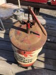 画像4: Vintage Mobil Oil 16 Gallon Barrel Drum Can w/Castar Pegasus Horse (B673) 