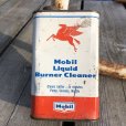 画像1: Vintage Mobil Liquid Burner Cleaner Can (B672)  (1)