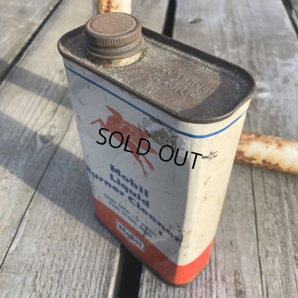 画像5: Vintage Mobil Liquid Burner Cleaner Can (B672) 