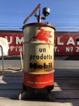 画像13: Vintage Mobil Oil 16 Gallon Barrel Drum Can w/Castar Pegasus Horse (B673) 