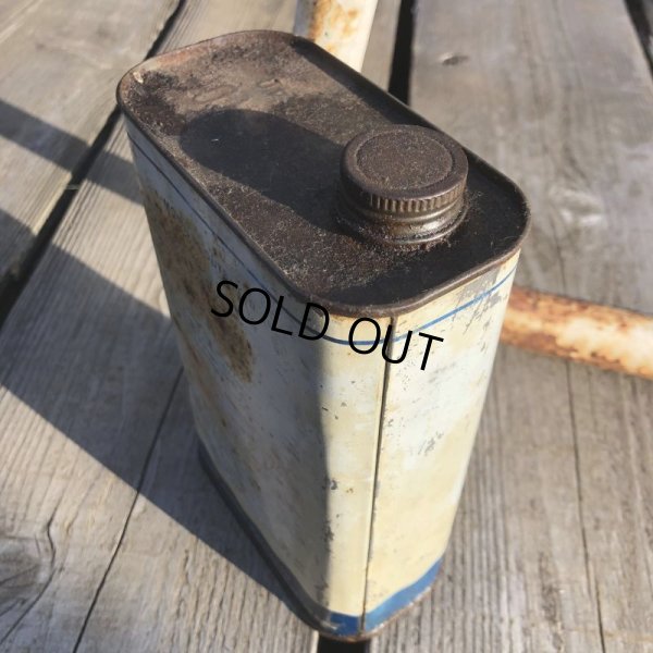 画像4: Vintage Mobiloil Outboard Motor Oil 1 quart Pegasus Can (AL853)