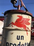 画像16: Vintage Mobil Oil 16 Gallon Barrel Drum Can w/Castar Pegasus Horse (B673) 