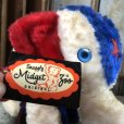 画像9: Vintage Snuggly Midget Zoo Patriotic Stuffed Elephant (B674)