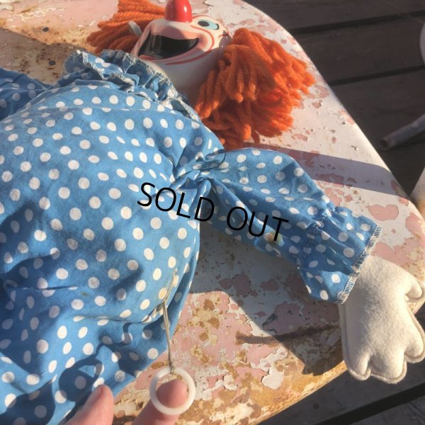 画像4: 60s Vintage Mattel BOZO the Clown Doll (B685)