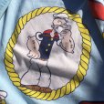 画像5: Vintage Twin Flat Sheet Fabric Popeye (B677)