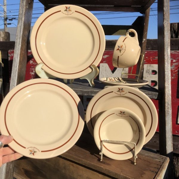 画像2: Vintage Masonic Freemasons Cup & Saucer Restaurant Ware Set (B685)