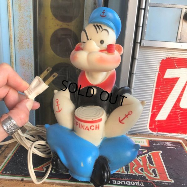 画像12: 50s Vintage Alan Jay Popeye Nightlight (B687)