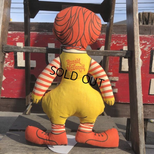 画像2: 70s Vintage McDonald's Pillow Doll Ronald (B142) 