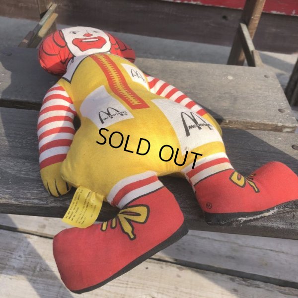 画像5: 80s Vintage McDonald's Pillow Doll Ronald (B139) 