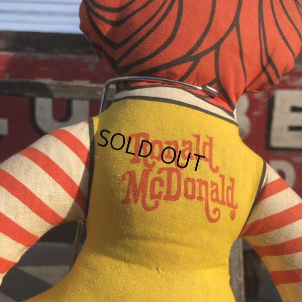 画像3: 70s Vintage McDonald's Pillow Doll Ronald (B142)