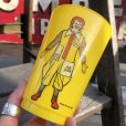 画像9: 70s Vintage McDonalds Ronald McDonald Plastic Cup (B963)