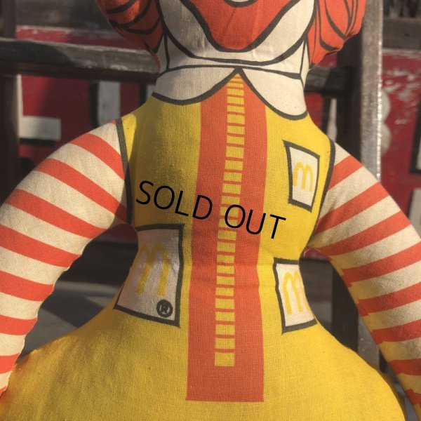 画像5: 70s Vintage McDonald's Pillow Doll Ronald (B142)
