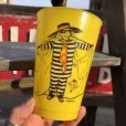 画像9: 70s Vintage McDonalds Hamburglar Plastic Cup (B962)