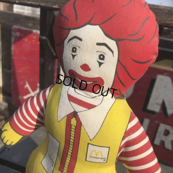 画像3: 80s Vintage McDonald's Pillow Doll Ronald 1984 (B138)