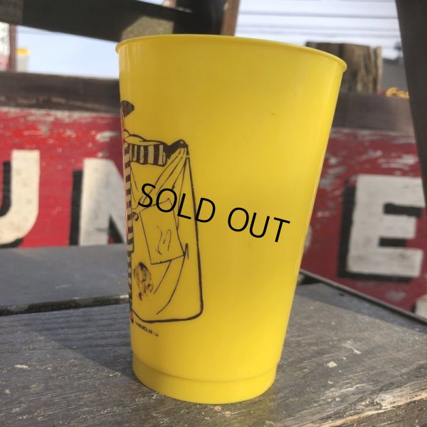 画像4: 70s Vintage McDonalds Hamburglar Plastic Cup (B962)