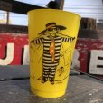 画像1: 70s Vintage McDonalds Hamburglar Plastic Cup (B962) (1)