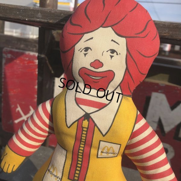 画像3: 80s Vintage McDonald's Pillow Doll Ronald 1985 (B140)