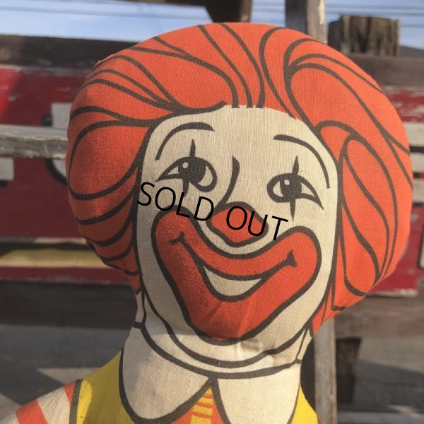画像4: 70s Vintage McDonald's Pillow Doll Ronald (B142)
