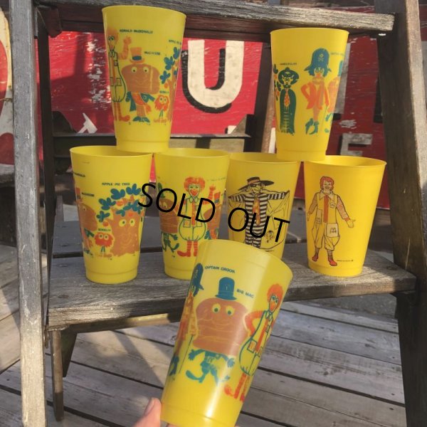 画像12: 70s Vintage McDonalds Plastic Cup (B964)
