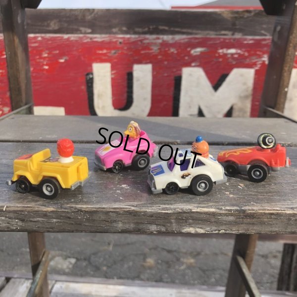 画像6: 80s Vintage McDonald's Fast Macs Car SET 1984 (B966)