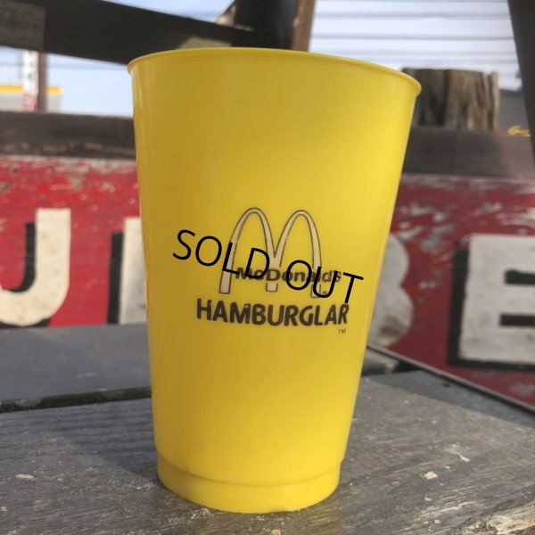 画像3: 70s Vintage McDonalds Hamburglar Plastic Cup (B962)