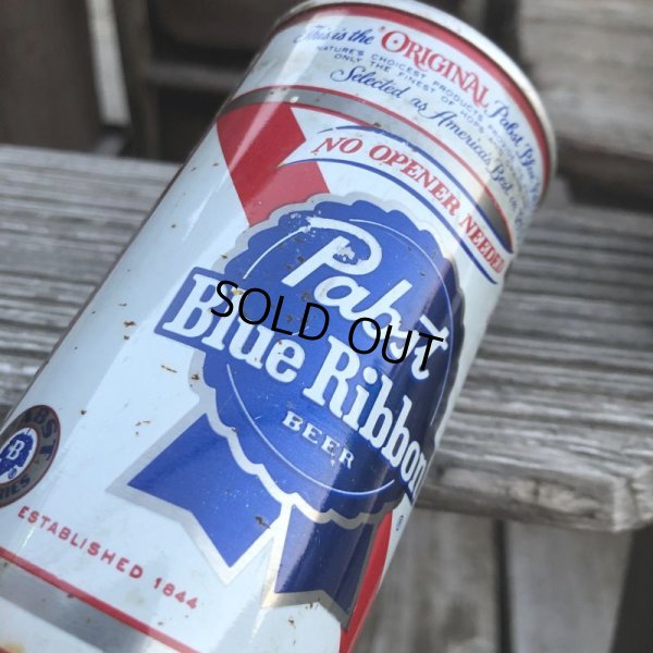 画像12: Vintage Pabst Blue Ribbon Beer 12oz Can (B862)