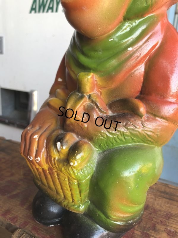 画像12: Vintage Carnival Chalkware Monkey Bank (B566)