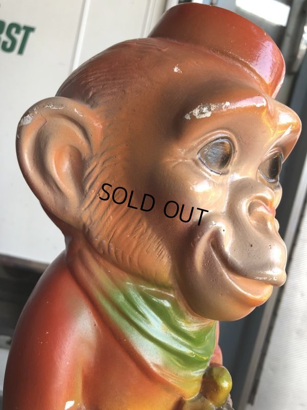 画像8: Vintage Carnival Chalkware Monkey Bank (B566)