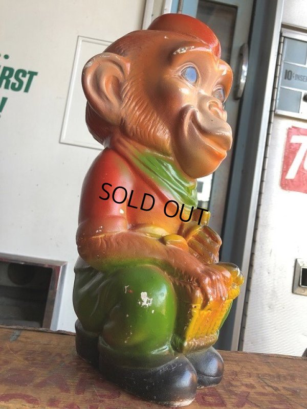 画像4: Vintage Carnival Chalkware Monkey Bank (B566)