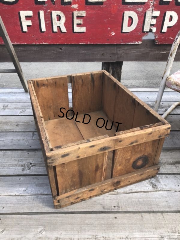 画像4: Vintage U.S.A Wooden Crates Wood Box (B701)