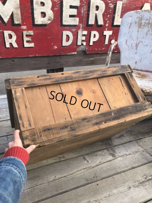 画像7: Vintage U.S.A Wooden Crates Wood Box (B701)