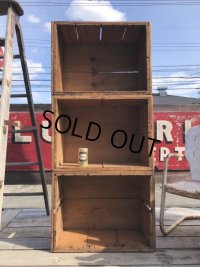 Vintage U.S.A Wooden Crates Wood Box (B701)