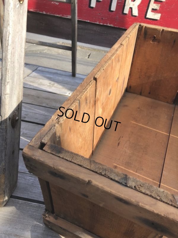 画像13: Vintage U.S.A Wooden Crates Wood Box (B701)