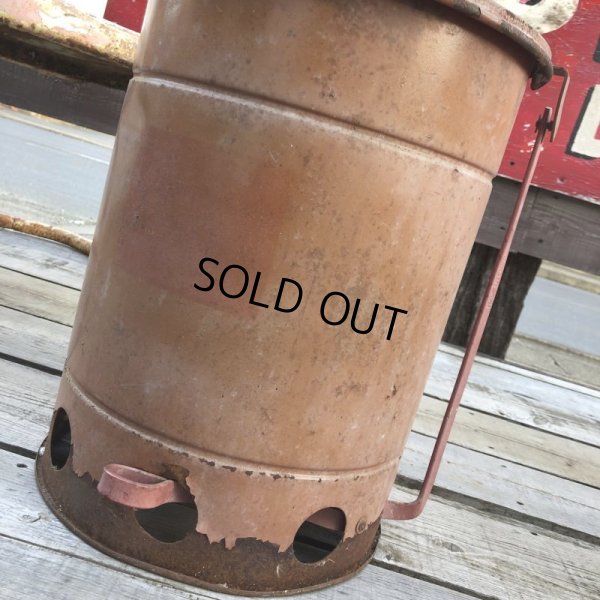 画像3: Vintage Metal Trush Can (B702)