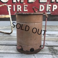 Vintage Metal Trush Can (B702)