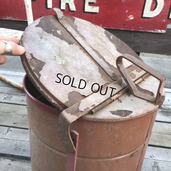 画像8: Vintage Metal Trush Can (B702)