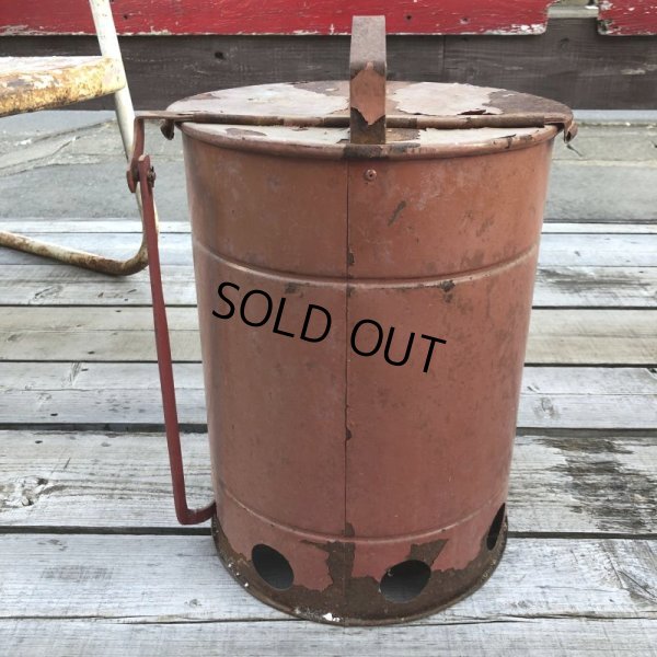 画像12: Vintage Metal Trush Can (B702)