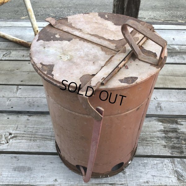 画像11: Vintage Metal Trush Can (B702)