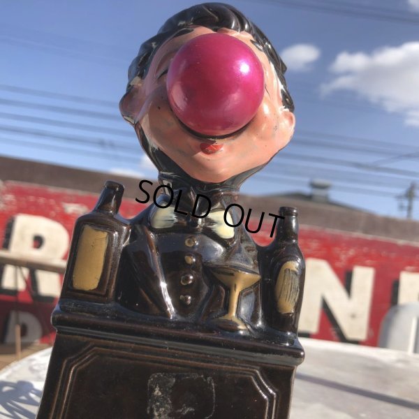 画像8: Vintage Drunk Bartender Bar Lamp (B705)